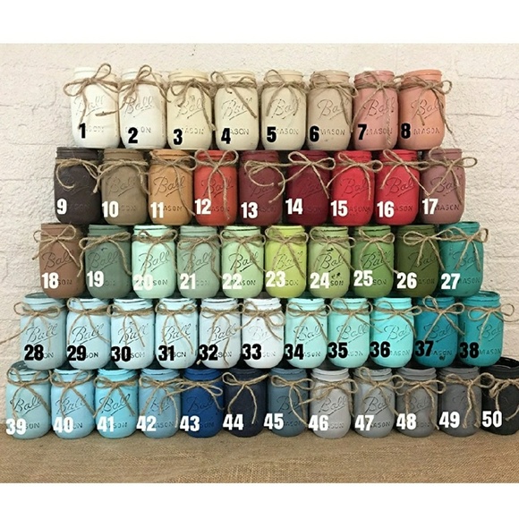 Shabby Chic Mason Jar Bathroom Sets - Picture 5 of 5